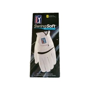 PGA Tour Swing Soft Genuine Cabretta Leather Golf Glove Men's Size M Left Hand